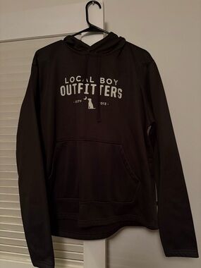 Local Boy Outfitters Men's Black Pullover Hoodie